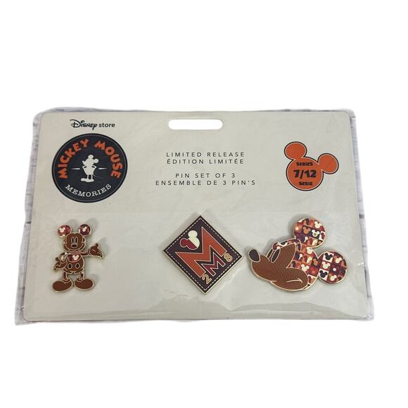 Disney Store Mickey Mouse Memories Series 7 and Series 9 Pin Sets - Picture 7 of 11